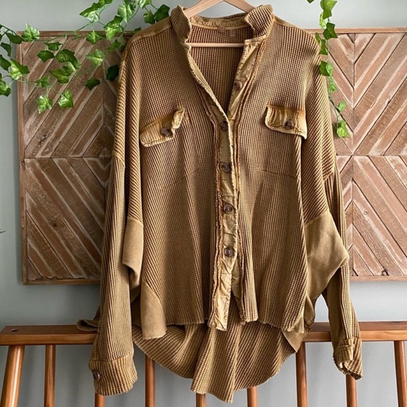 Free People FP One Scout Jacket in Fawn Rare No Longer Sold - Picture 9 of 16